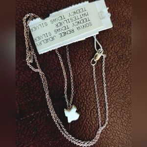 Sonya Renee Jewelry Teency Texas Silver necklace